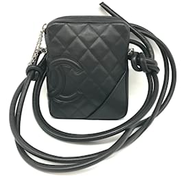 Chanel-Chanel Cambon Line Small Pochette-Black