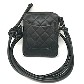 Chanel-Chanel Cambon Line Small Pochette-Black