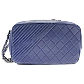Chanel-Chanel Boy Camera Bag-Navy blue