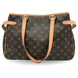 Louis Vuitton-Louis Vuitton Batignolles Horizontal Monogram Tote Bag-Brown