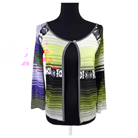 Christian Lacroix-Christian Lacroix women's colorful cardigan-Multiple colors