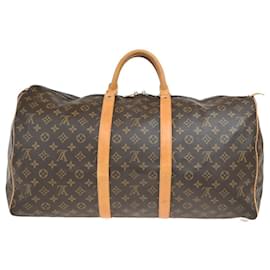 Louis Vuitton-Louis Vuitton Keepall 55-Brown