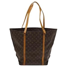 Louis Vuitton-LOUIS VUITTON Monogram Sac Shopping GM Tote Bag M51110 LV Auth 119017-Monogram