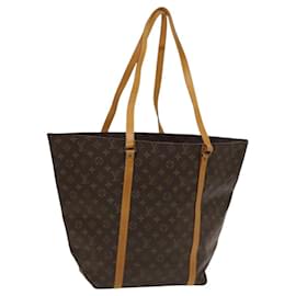 Louis Vuitton-LOUIS VUITTON Monogram Sac Shopping GM Tote Bag M51110 LV Auth 119110-Monogram