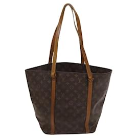 Louis Vuitton-LOUIS VUITTON Monogram Shopping Tote Bag M51108 LV Auth 119066-Monogram
