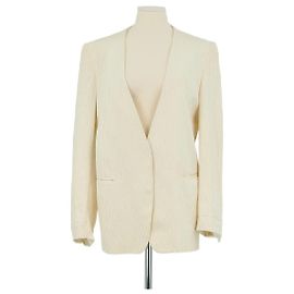 Blazer Maison Martin Margiela de algodão bege Bege
