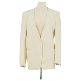 Maison Martin Margiela-Cotton blazer-Beige