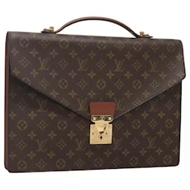Louis Vuitton-LOUIS VUITTON Monogram Porte Documents Bandouliere Bag M53338 Auth 121485-Monogram