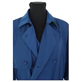 Lacoste-Trench coat-Blue