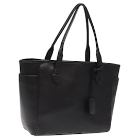 Loewe-LOEWE Tote Bag Leather Dark Brown gold Auth 120929-Golden,Dark brown