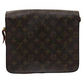 Louis Vuitton-LOUIS VUITTON Monogram Cartouchiere GM Shoulder Bag M51252 LV Auth th5855-Monogram