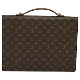 Louis Vuitton-LOUIS VUITTON Monogram Porte Documents Bandouliere Bag M53338 Auth ep8783-Monogram