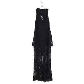 Elie Saab Mono de algodón negro Negro