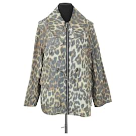 Ganni-Brown jacket-Brown