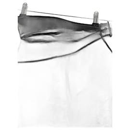 Alaïa-Leather skirt-Black