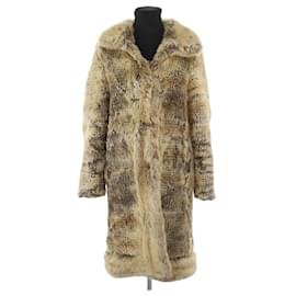 Fendi-Fur coat-Brown