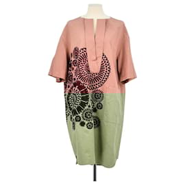 Dries Van Noten-Cotton dress-Pink