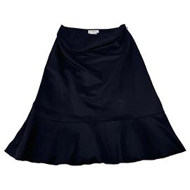Vintage Courreges Skirt Navy 40/L Navy blue
