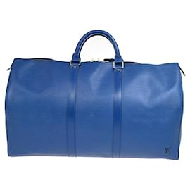 Louis Vuitton-Louis Vuitton Keepall 50-Navy blue