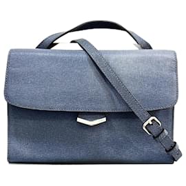 Fendi-Sac à épaule Fendi Demi Jour-Bleu Marine