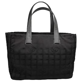 Chanel-Chanel New Travel Line Tote MM Bag-Black