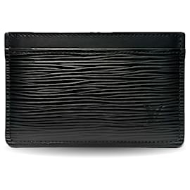 Louis Vuitton-Louis Vuitton Epi Leather Card Case-Black