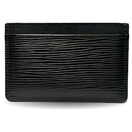 Louis Vuitton-Louis Vuitton Epi Leather Card Case-Black