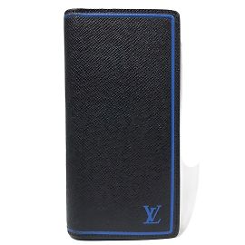 Portafoglio Brazza Taiga Louis Vuitton Nero Blu