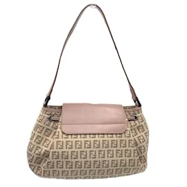 Fendi-Sac à épaule Fendi Zucchino Mamma Bucket rose-Rose