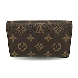 Louis Vuitton-Louis Vuitton Monogram Bi-fold Wallet-Brown,Monogram