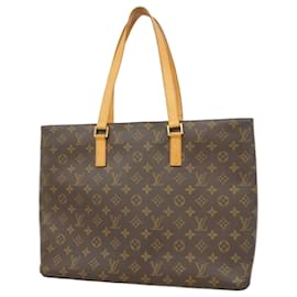Louis Vuitton-Louis Vuitton Monogram Luco Tote Bag-Brown