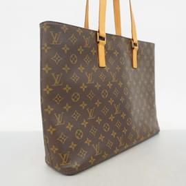 Louis Vuitton-Louis Vuitton Monogram Luco Tote Bag-Brown