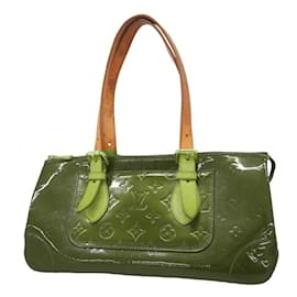 Louis Vuitton-Sac à main Louis Vuitton Vernis Rosewood Avenue M93507-Rouge