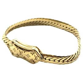 Louis Vuitton-Louis Vuitton Bracelet Chaine Nanogram M68993 GP Gold-Other