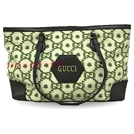Gucci-Gucci Ophidia GG Canvas Tote Bag-Green