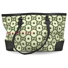 Gucci-Gucci Ophidia GG Canvas Tote Bag-Green