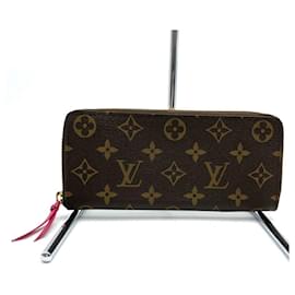 Louis Vuitton-Louis Vuitton Portefeuille Clemence Long Wallet-Brown