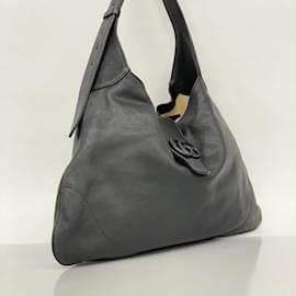 Gucci-Gucci GG Marmont Leather Tote Bag-Black