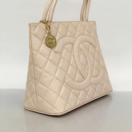 Chanel-Chanel Pink Grained Calfskin Tote Bag-Pink