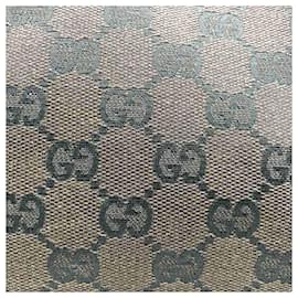 Gucci-Gucci GG Canvas Tote Bag-Brown