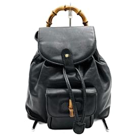 Gucci-Gucci Old Gucci 003 2852 Mini Backpack-Black