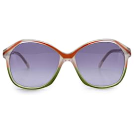 Yves Saint Laurent-Vintage Orange Sunglasses DIANE 54/16 140mm-Brown