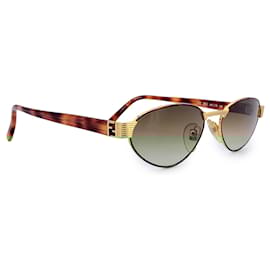 Fendi-Vintage Brown Gold Sunglasses FS 251 54/19 135mm-Brown