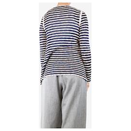 Chanel-Multi stripe cardigan - size UK 8-Multiple colors