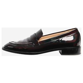 Stuart Weitzman Schwarze Lacklederschuhe - Größe EU 39 Schwarz
