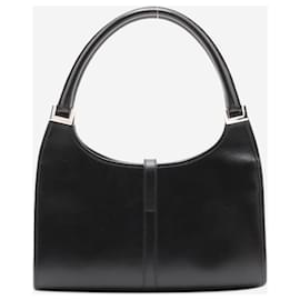 Gucci-Black Jackie leather shoulder bag-Black