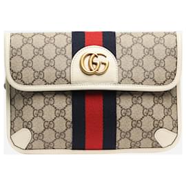Gucci-Brown Ophidia belt bag-Brown