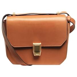 Rag & Bone-Tan Max leather crossbody bag-Brown