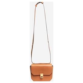 Rag & Bone-Tan Max leather crossbody bag-Brown