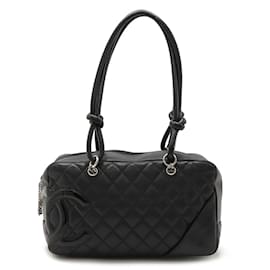 Chanel-Chanel Cambon Line Bowling Bag-Black